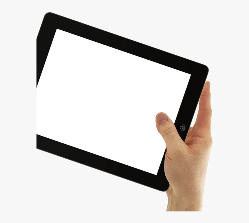 Hand Tablet Png, Transparent Png, Free Download