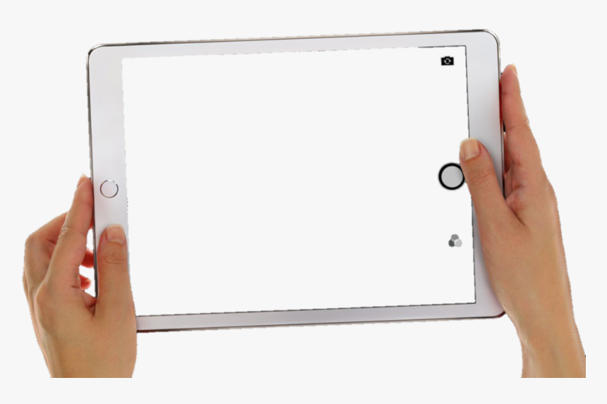 Tablet With Hands Png, Transparent Png, Free Download