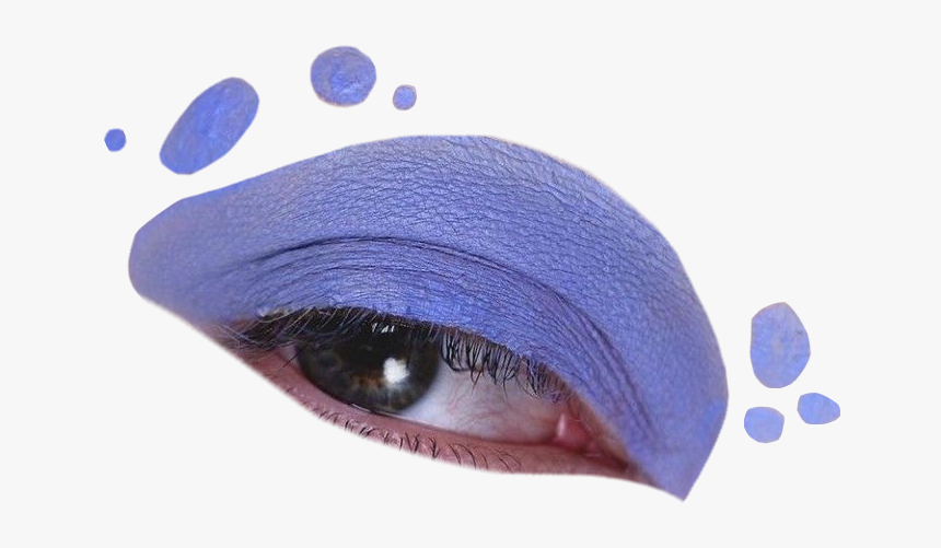 #eye #eyes #png #pngs #purple #dots #aesthetic #makeup - Eye Liner, Transparent Png, Free Download