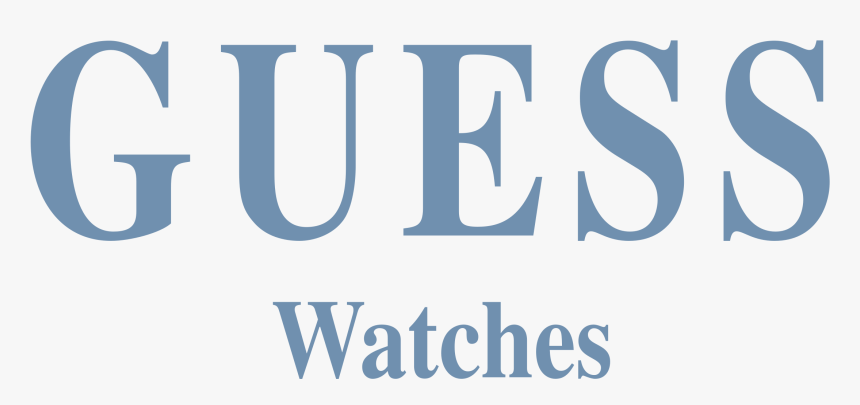 Guess Watches Logo Png Transparent - Guess Watches, Png Download, Free Download