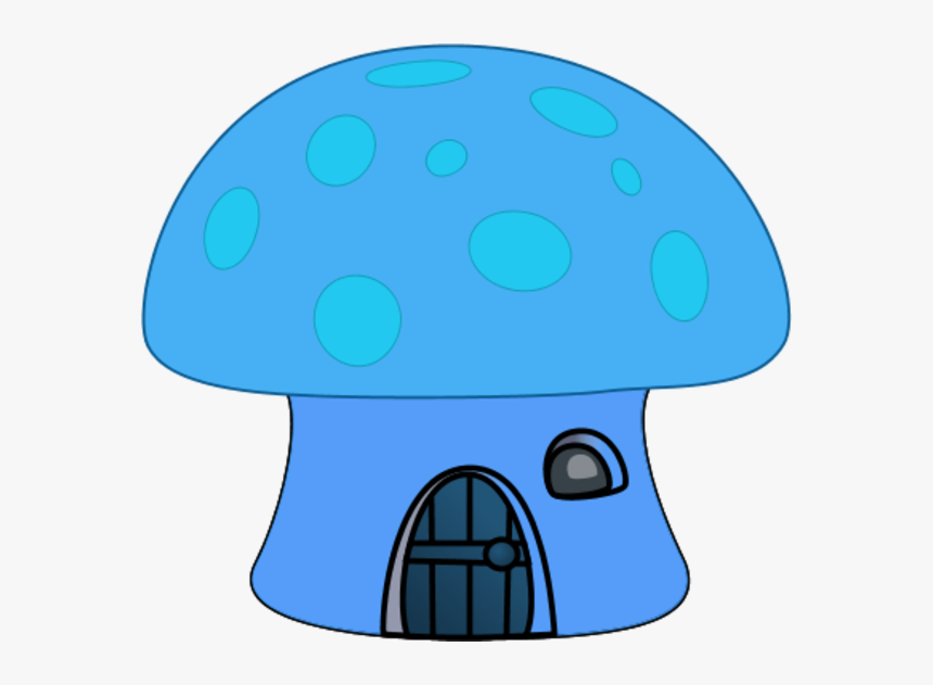 Orange Mushroom House - Cartoon Mushroom House, HD Png Download, Free Download
