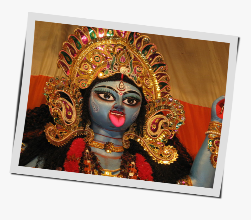 Piyal Kundu/wikimedia Commons - Kali Maa Pic Face, HD Png Download, Free Download