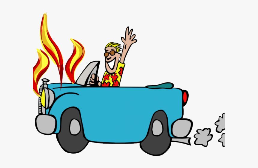 Insurance Clipart Auto Insurance - Dad Driving A Car Clipart, HD Png Download, Free Download