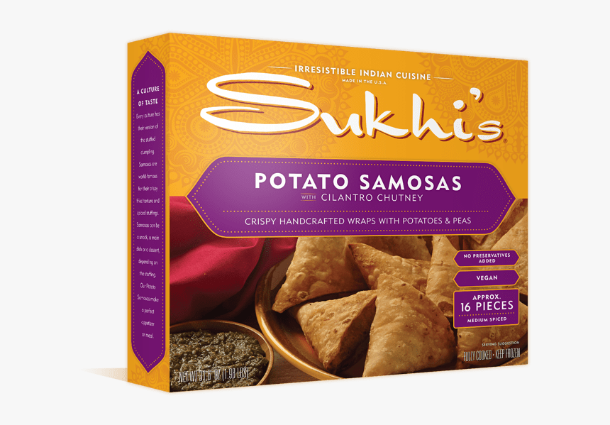 Sukhi"s Potato Samosa - Can I Buy Sukhi's Samosa, HD Png Download, Free Download