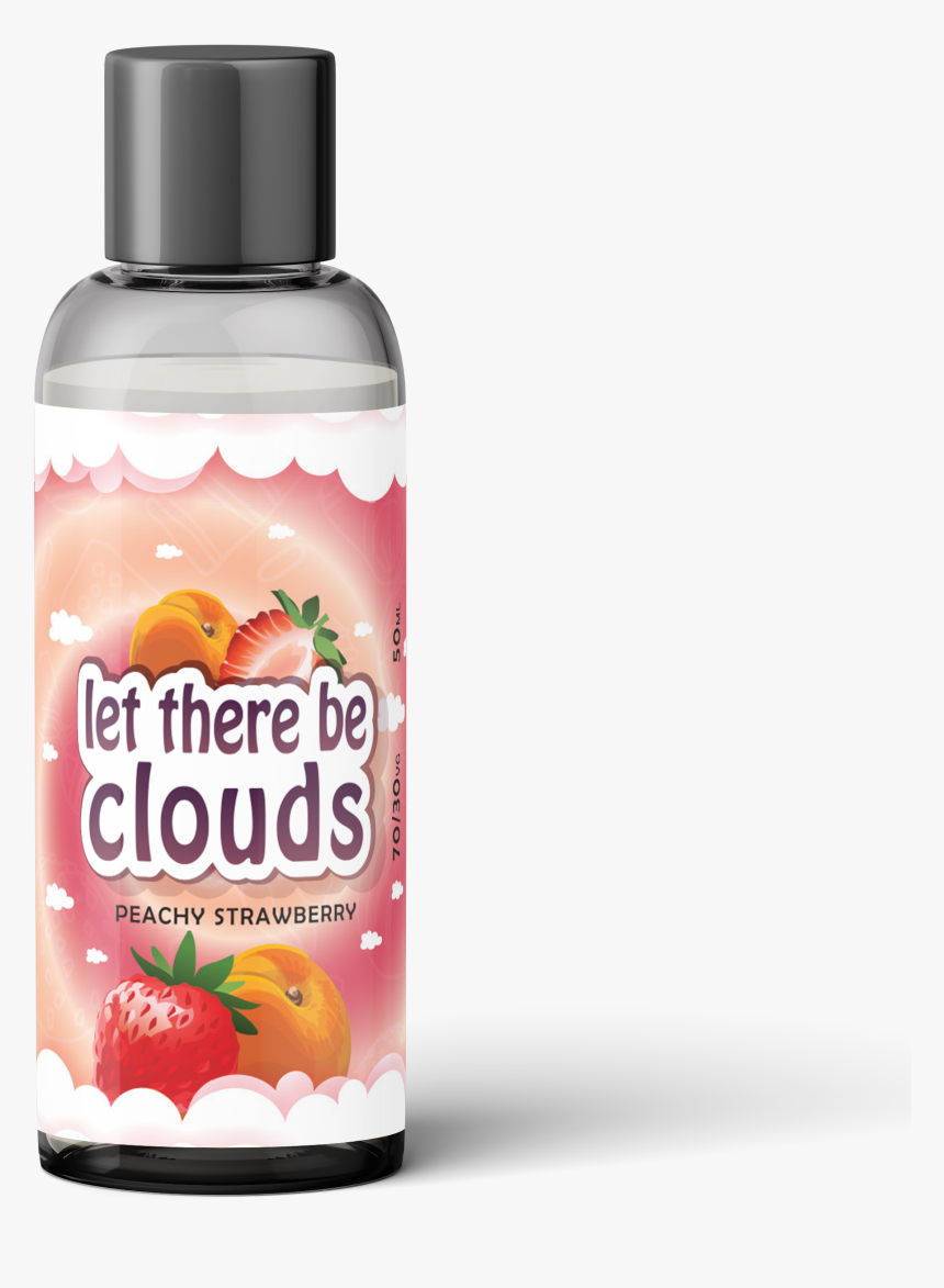 Nicofresh 25ml Let There Be Clouds Peachy Strawberry"
 - Kix Vaping, HD Png Download, Free Download