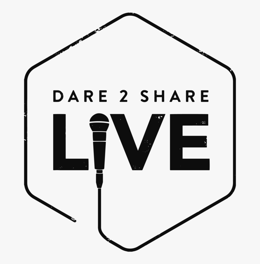 D2s - Live - Black - Dare To Share Live, HD Png Download, Free Download