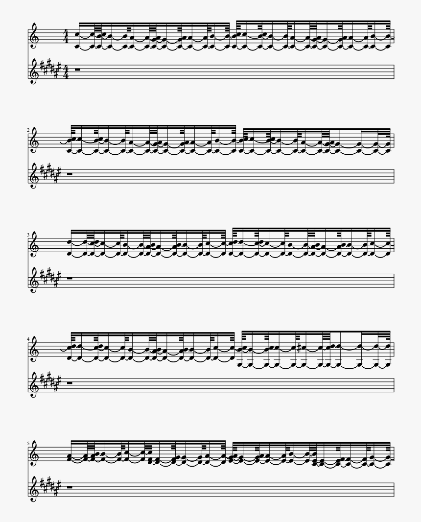 Green Hornet Theme Trumpet Sheet Music, HD Png Download, Free Download