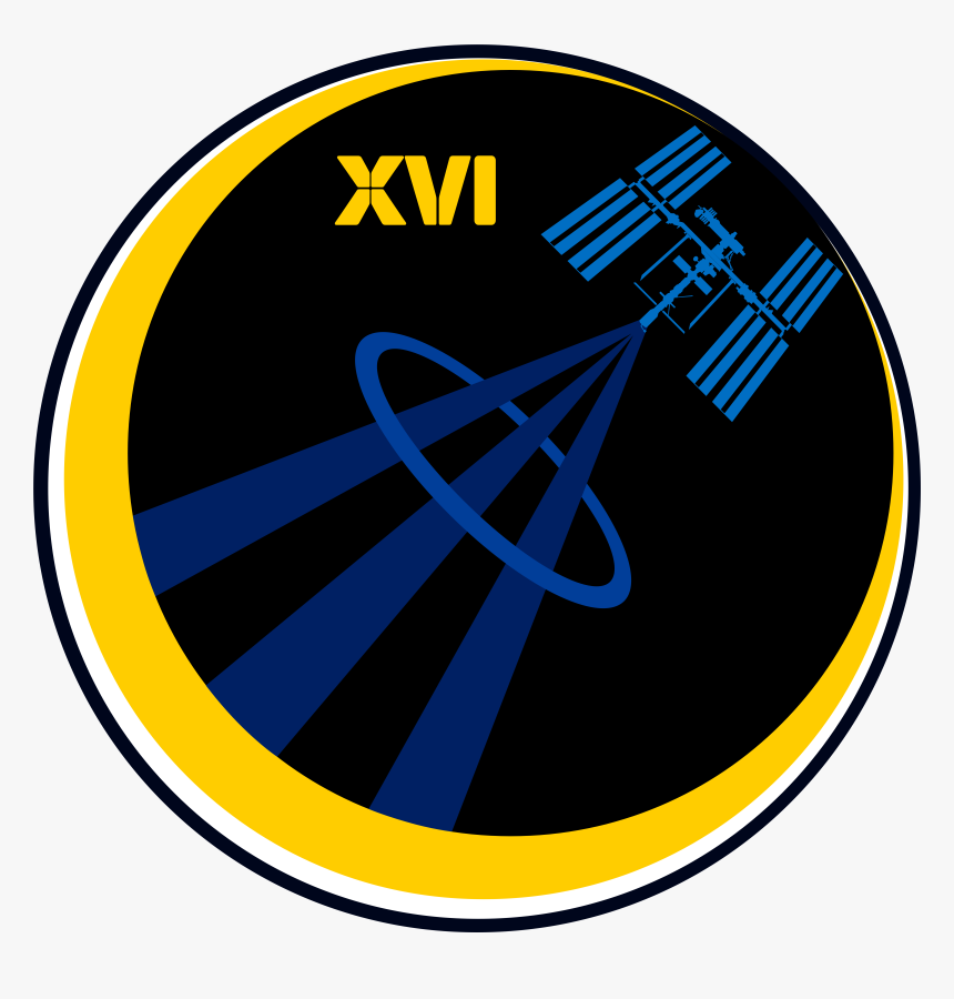 Iss Expedition 16 Patch, HD Png Download, Free Download