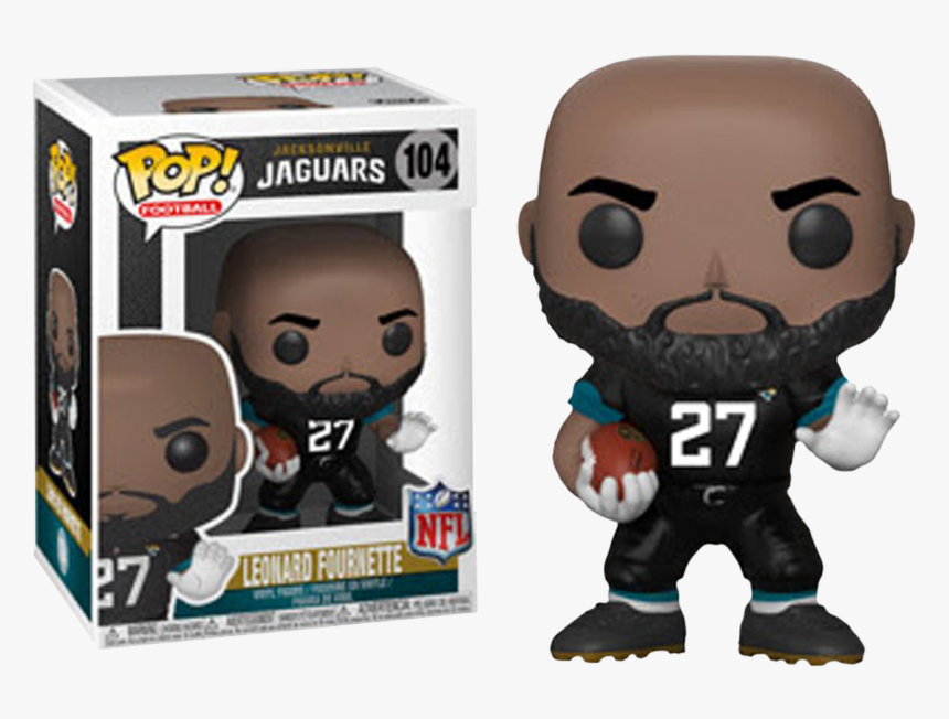 Leonard Fournette Jacksonville Jaguars Pop Vinyl Figure - Jacksonville Jaguars Funko Pop, HD Png Download, Free Download