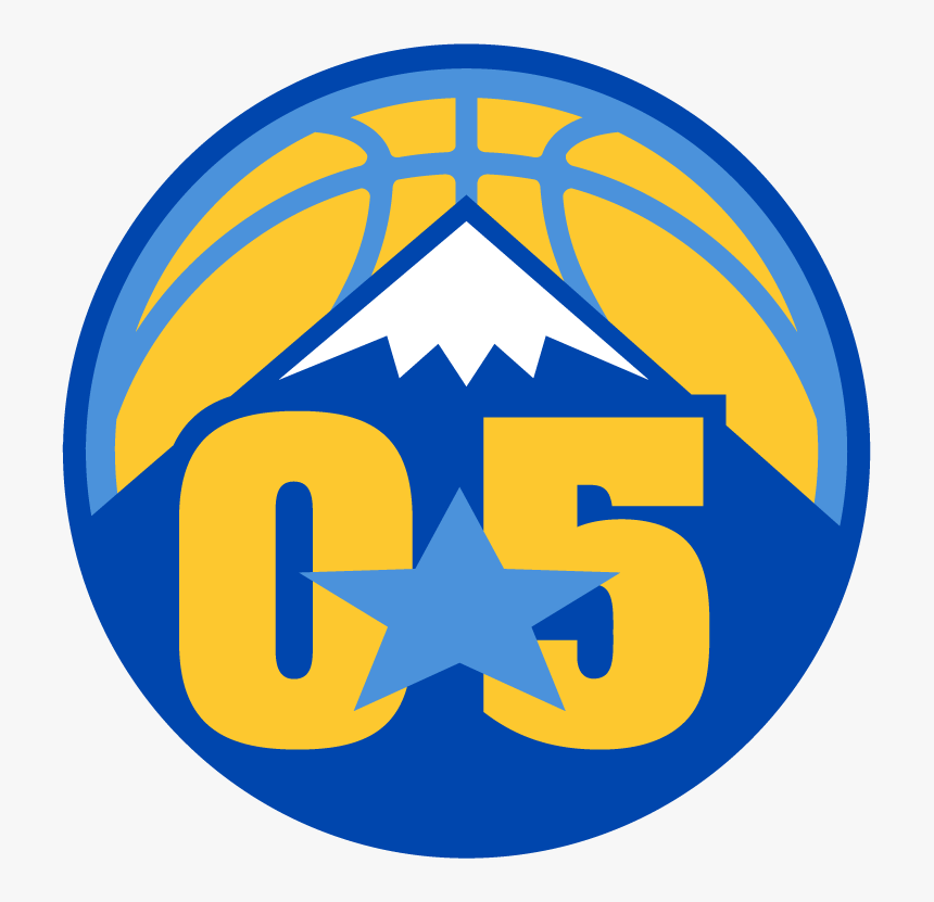 History Of All Logos - Denver Nuggets Logo, HD Png Download, Free Download