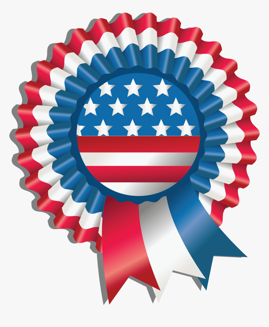 Free Of A Fourth Award - 4 Of July Colors, HD Png Download, Free Download