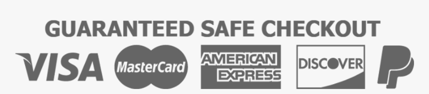 Hd Black And White Safe Checkout Badge, HD Png Download - kindpng