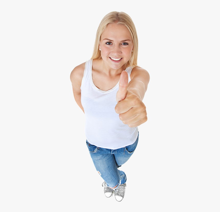 Olympus Education - Girl Standing Smile Png, Transparent Png, Free Download