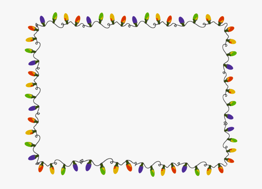 Clipart Transparent Background Image - Christmas Light Border Clipart, HD Png Download, Free Download