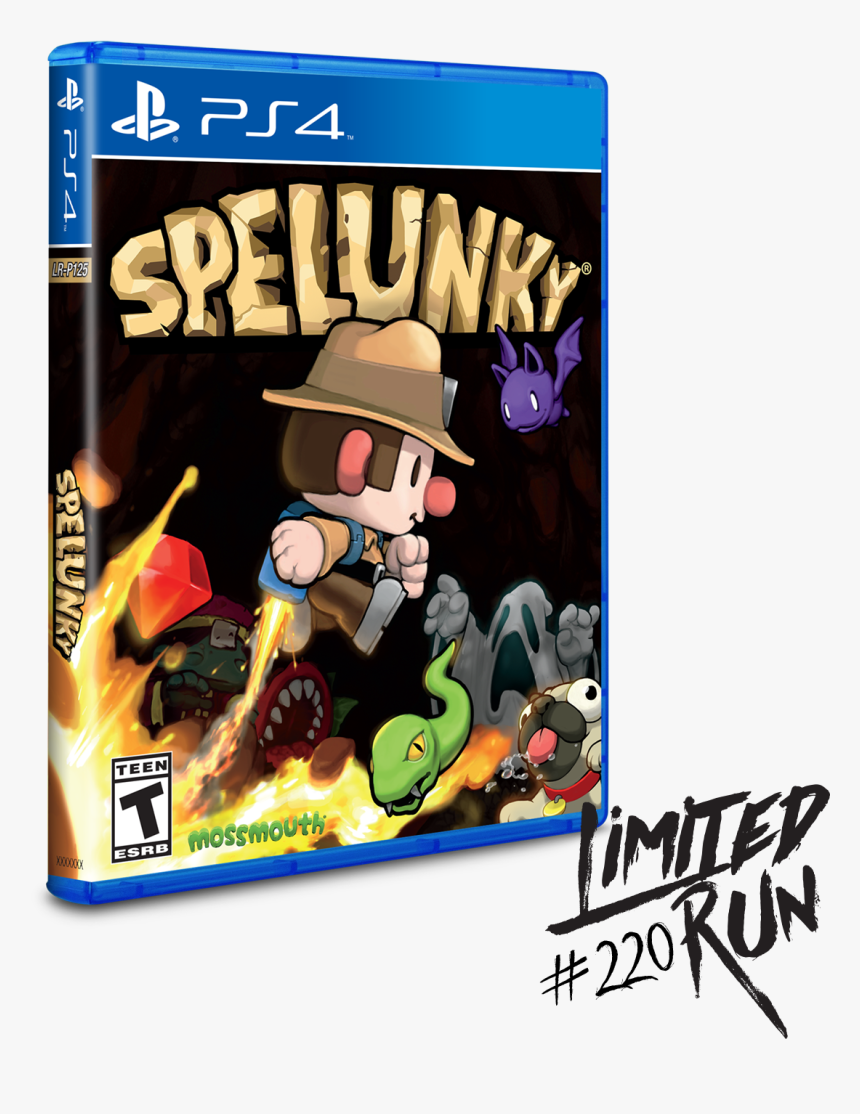 Transparent Ps4 Png - Spelunky Vita, Png Download, Free Download