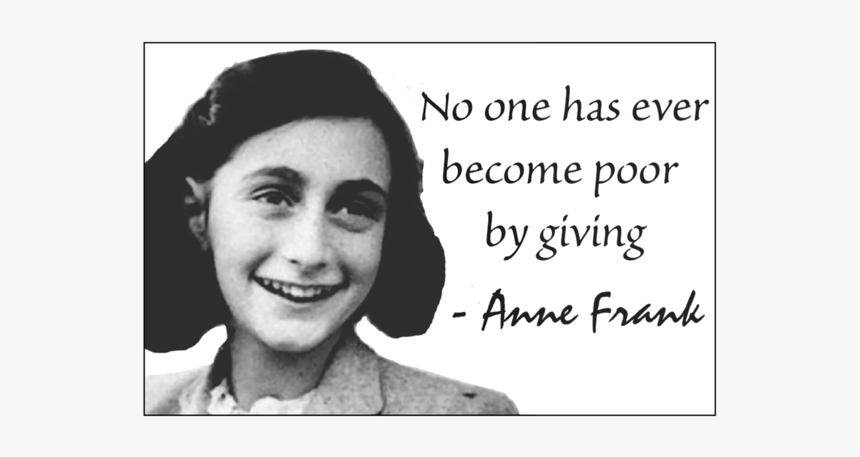 Anne Frank Magnet - Anne Frank, HD Png Download, Free Download