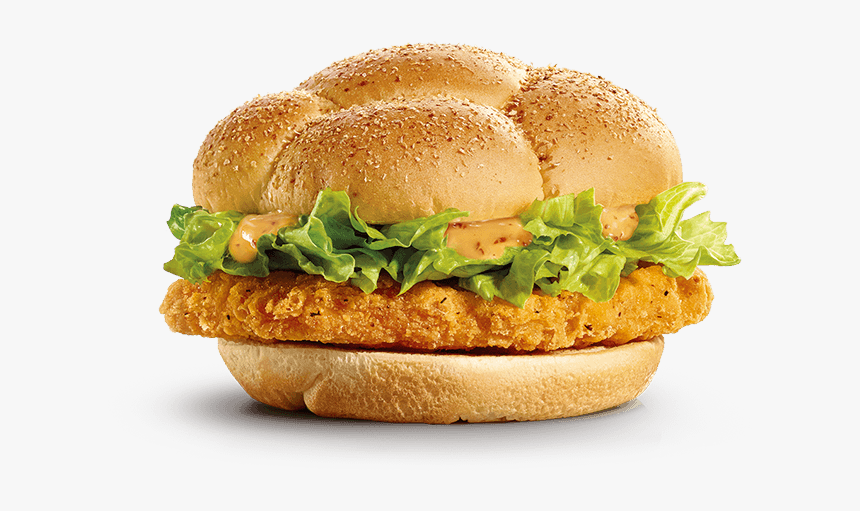 Classic Chicken Burger Kfc, HD Png Download, Free Download