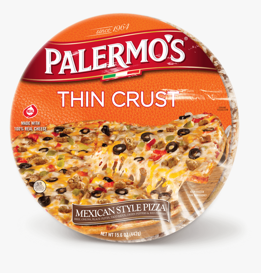 Palermo's Thin Crust Pizza, HD Png Download, Free Download