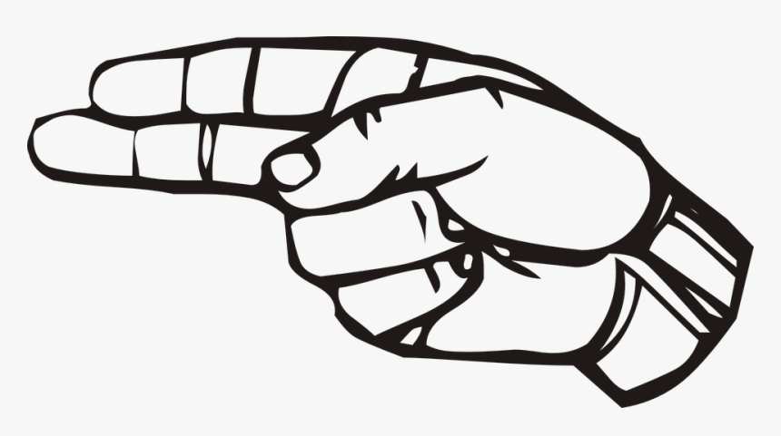 #8 It"s All In The Fist - Sign Language Letters H, HD Png Download, Free Download