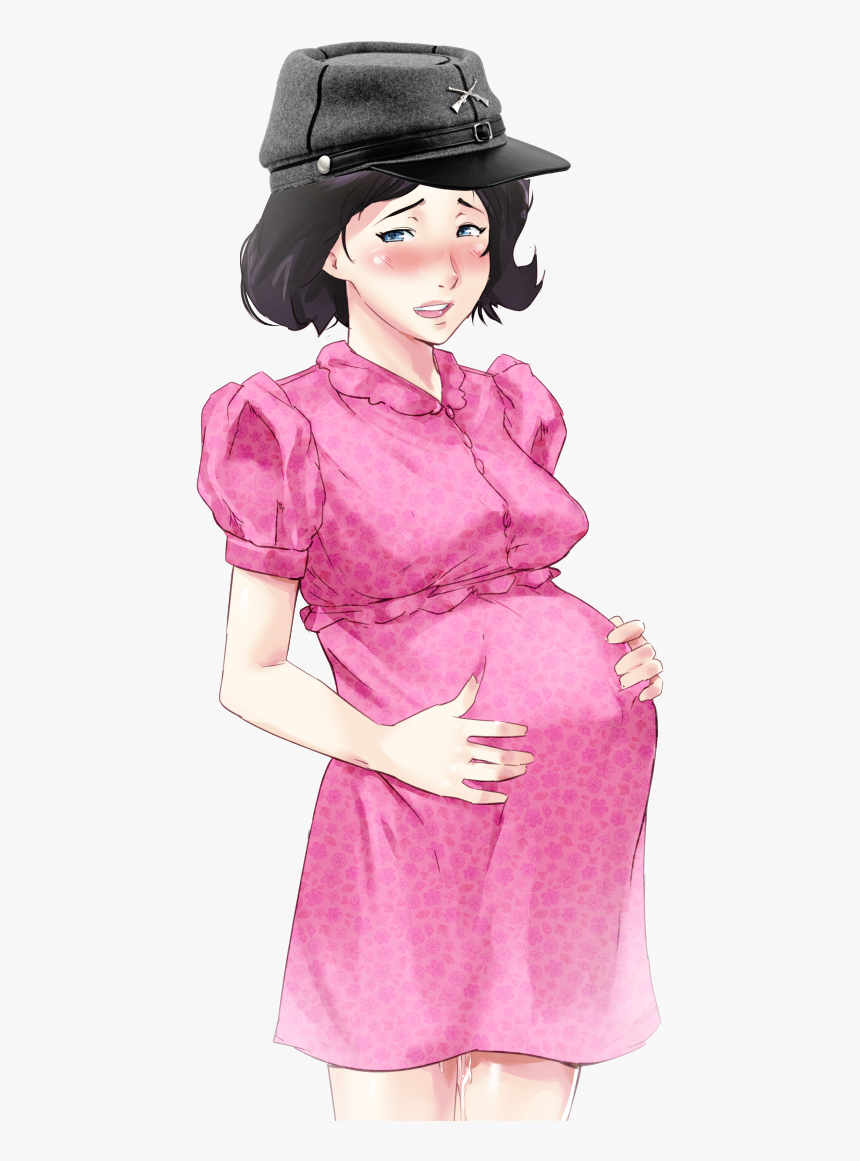 Pregnant Confederate Anne Frank, HD Png Download, Free Download