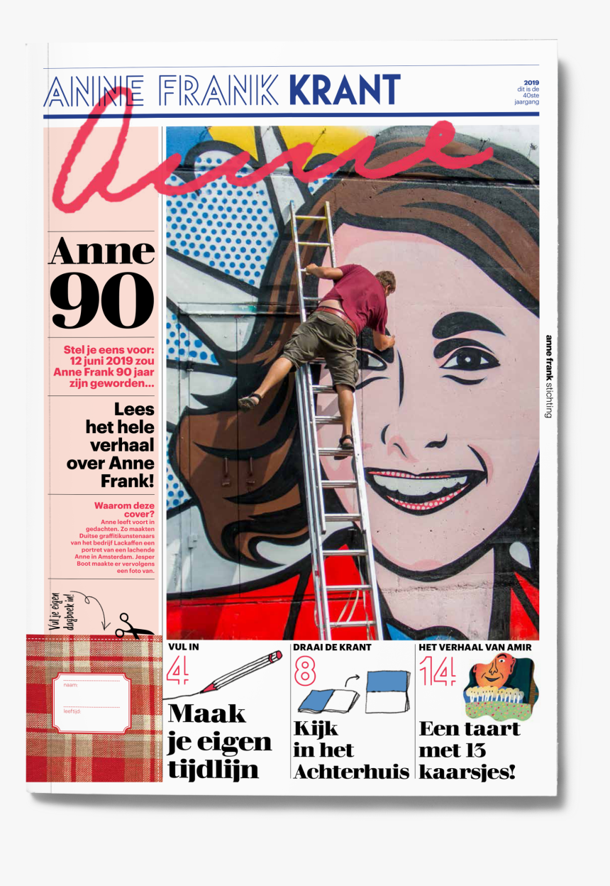 Anne Frank Krant 2019, HD Png Download, Free Download