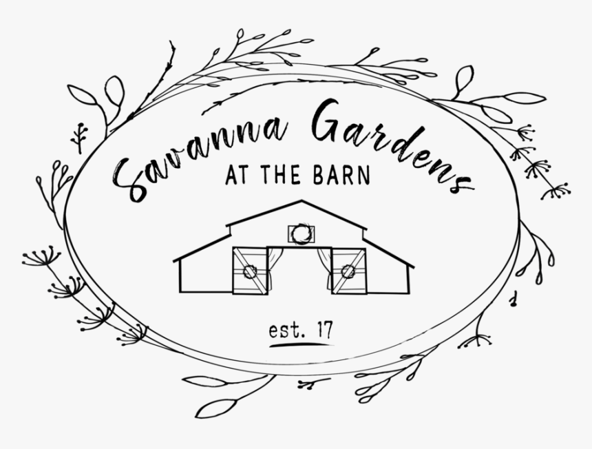 Savanna Gardens Logo Final - Line Art, HD Png Download, Free Download
