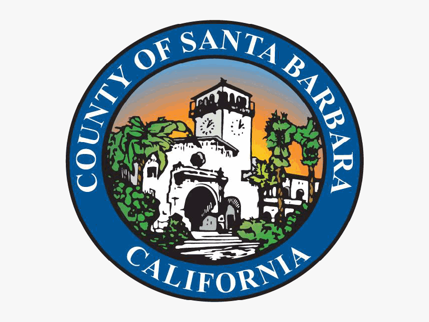 Seal Of Santa Barbara County, California - County Of Santa Barbara Logo Png, Transparent Png, Free Download