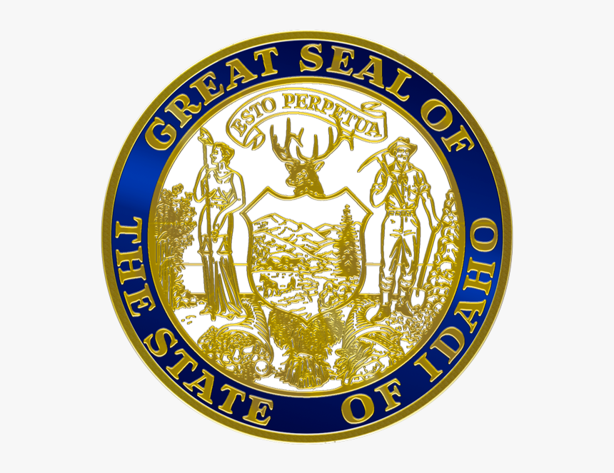 Flag And Seal Of Idaho, HD Png Download, Free Download