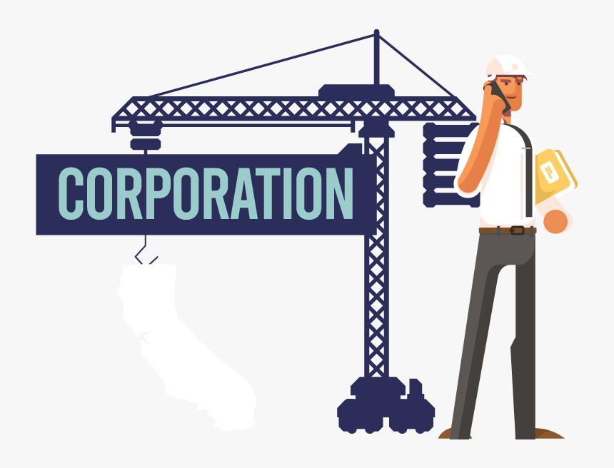 Image Of A Man Forming A Corporation In California - Corporation, HD Png Download, Free Download