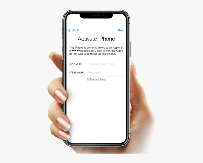 Iphone X Activation Lock, HD Png Download, Free Download