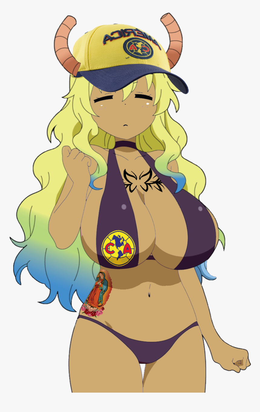 Clothing Cartoon Yellow Mammal Fictional Character - Miss Kobayashi's Dragon Maid Lucoa, HD Png Download, Free Download