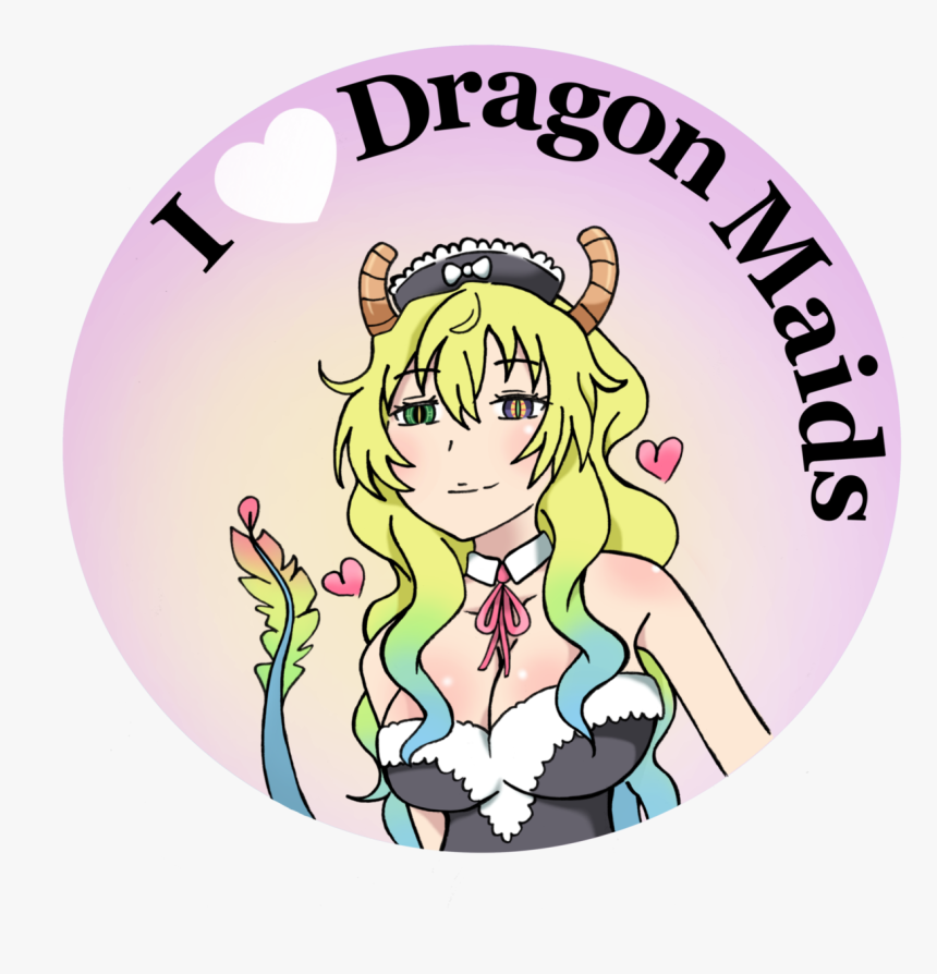 Dragons Dragonmaid Lucoa Lucia Dragonmaid Cute Love - Cartoon, HD Png Download, Free Download