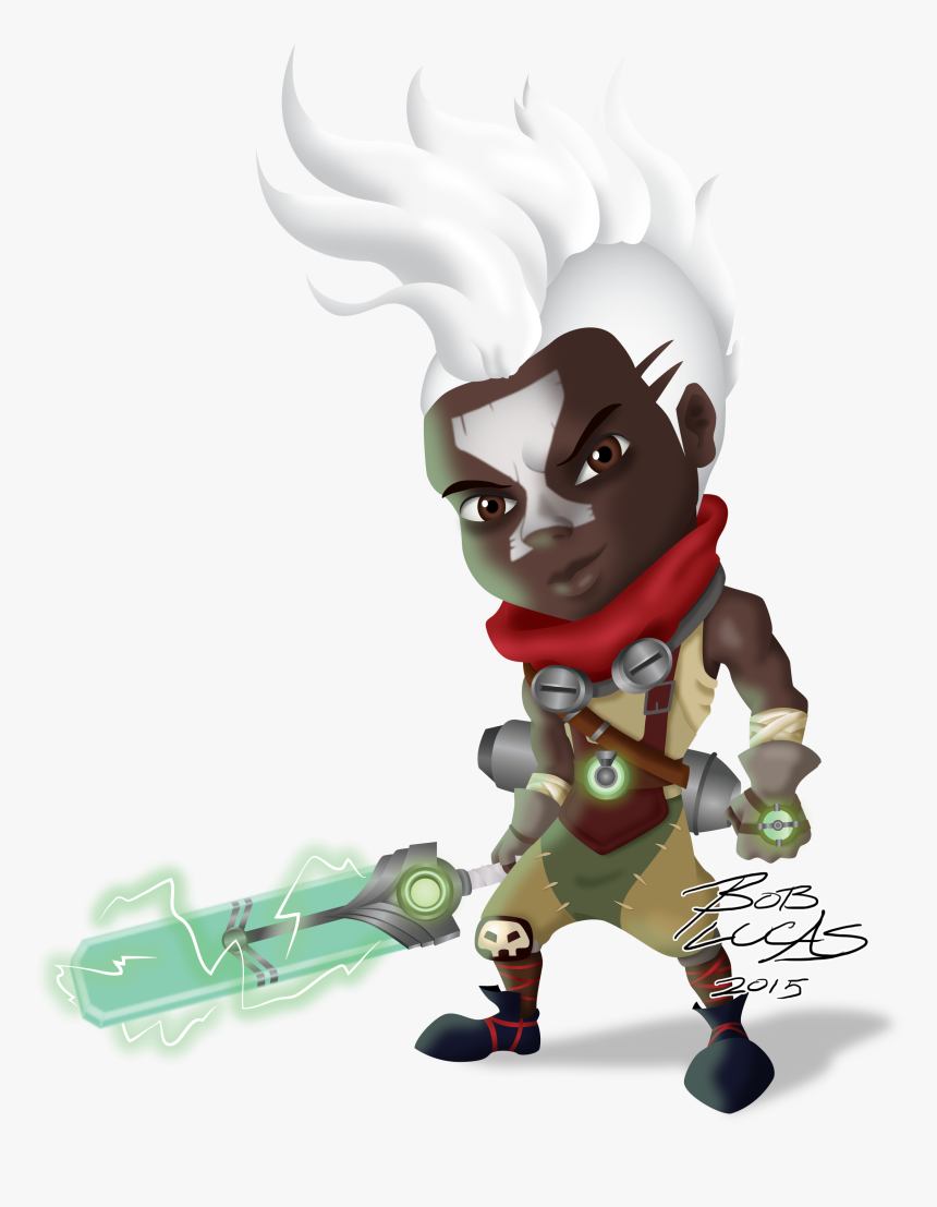I Spent Some Extra Time On This Ekko Vector Art, Had - Ekko Vector Png, Transparent Png, Free Download