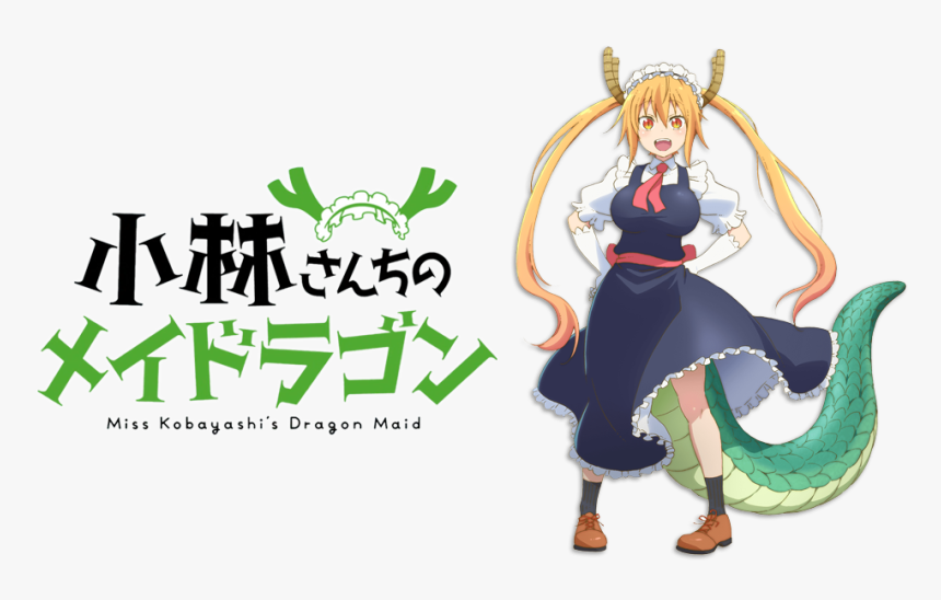 Transparent Dragon Maid Png - Miss Kobayashi's Dragon Maid Logo, Png Download, Free Download