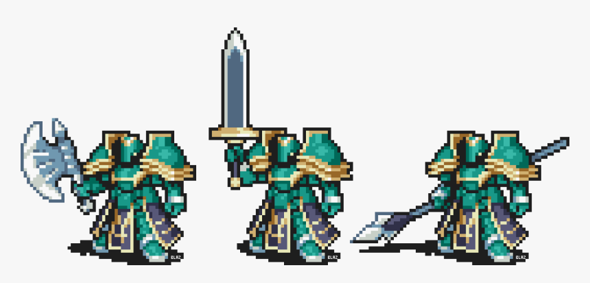 Clip Art Fire Emblem Pixel Art - Fire Emblem Gba Knight, HD Png Download, Free Download