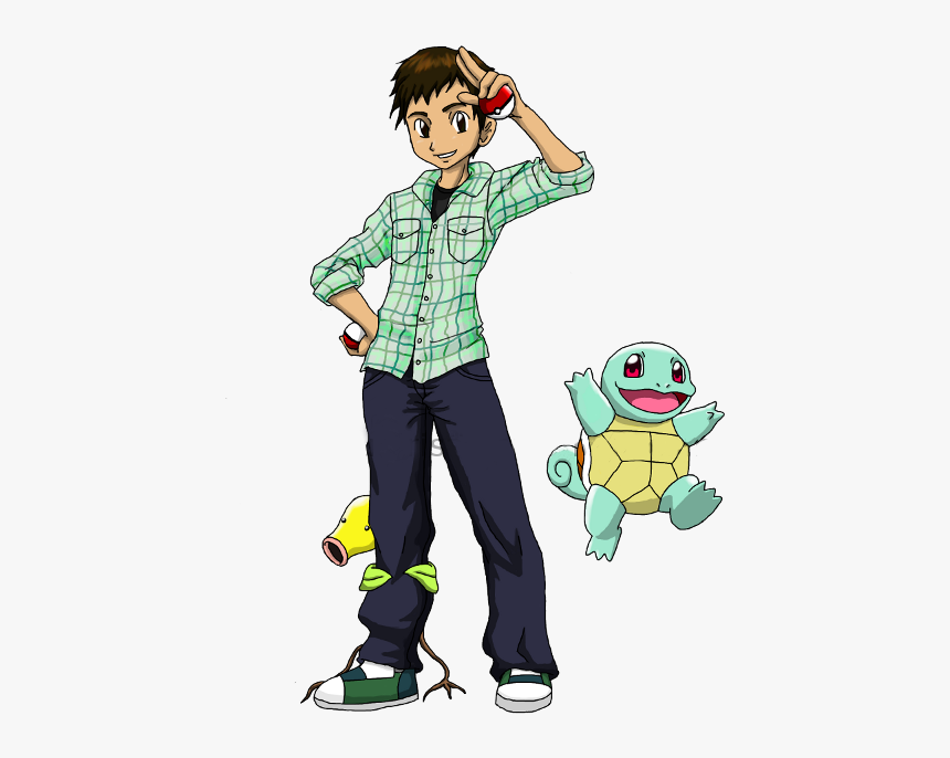 Trainer And Pokemon, HD Png Download, Free Download