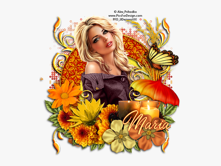 Alex Prihodko Autumn Sunset Maria Byjennie - Sunflower, HD Png Download, Free Download