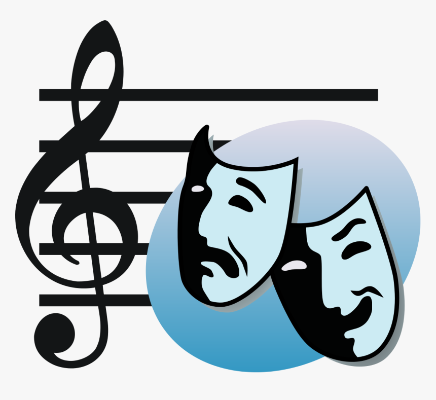 Community Theatre Opening Night - Musical Theater Clipart, HD Png Download, Free Download
