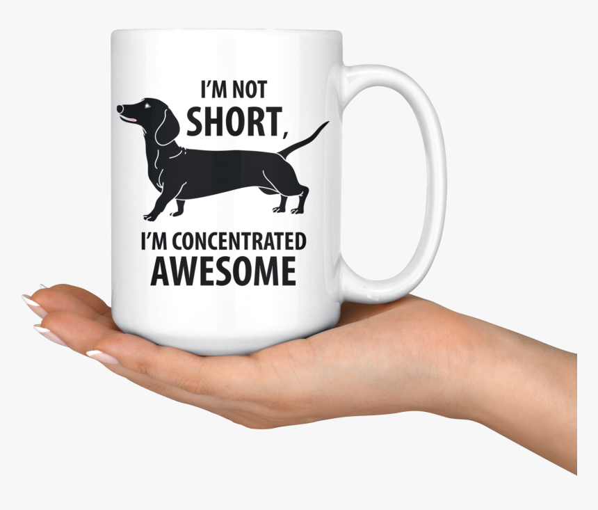 Mini Dachshund Mug I"m Concentrated Awesome Weenie - Mug, HD Png Download, Free Download