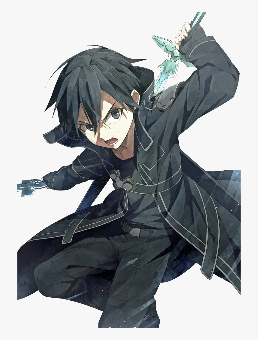 Sword Art Online Kirito Fanart , Png Download - Sword Art Online Kirito Render, Transparent Png, Free Download