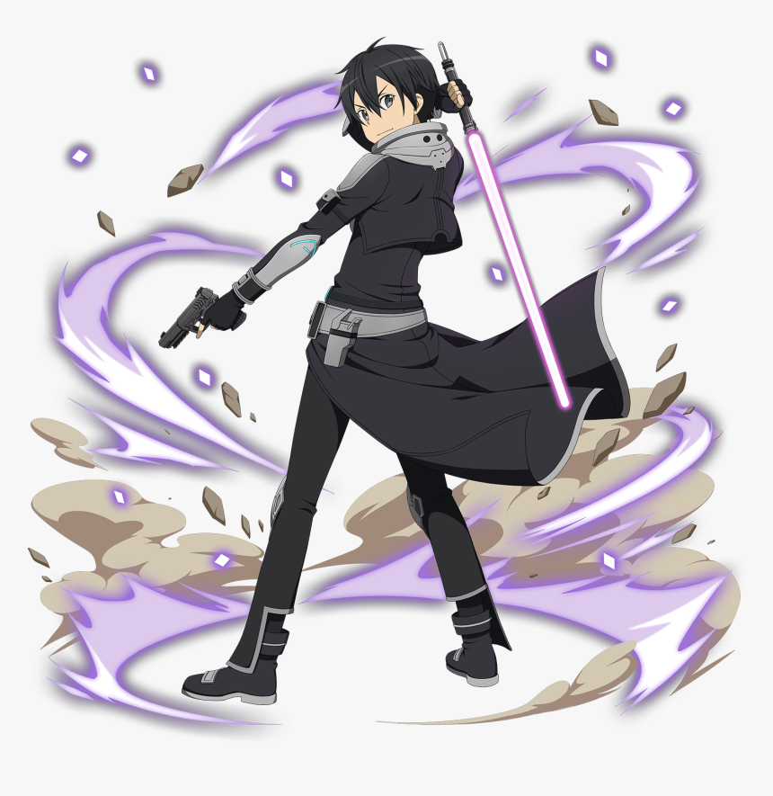 Sword Art Online Kirito Png, Transparent Png, Free Download