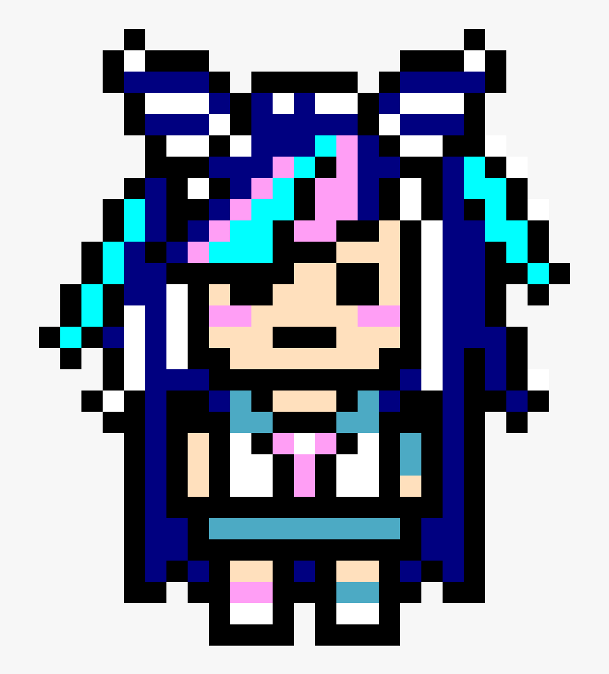 Transparent Ibuki Png - Ibuki Mioda 8 Bit, Png Download, Free Download