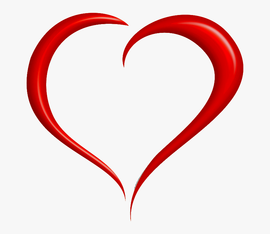 Transparent The Word Love Clipart - Heart, HD Png Download, Free Download