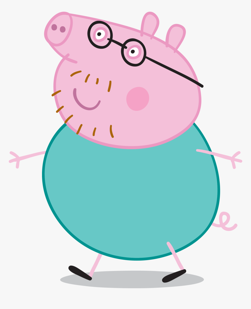 Clip Art Peppa Pig Pictures - Peppa Pig Daddy Png, Transparent Png, Free Download