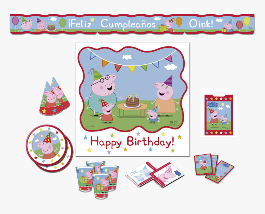 Fiesta Peppa Pig, HD Png Download, Free Download