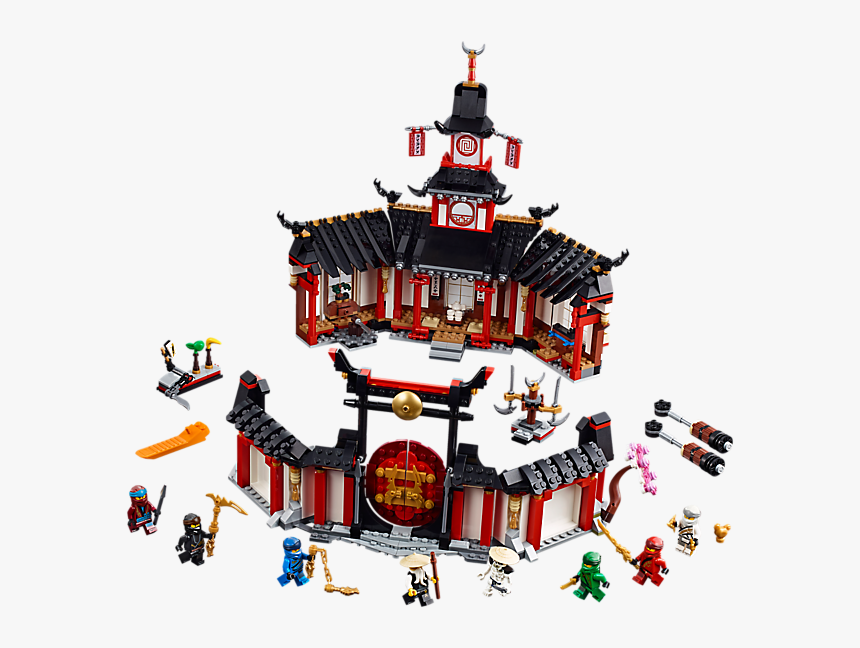 Transparent Nunchucks Png - Lego Monastery Of Spinjitzu, Png Download, Free Download