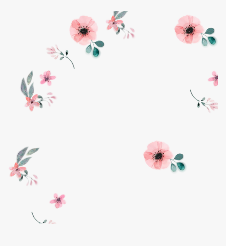 Watercolor Flower Wallpaper - Pastel Flower Watercolor Background, HD Png Download, Free Download