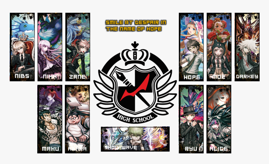 Danganronpa, HD Png Download, Free Download