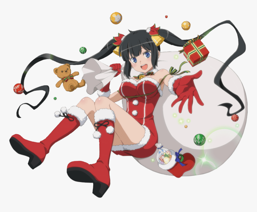 #hestia #anime #danmachi #bruh #freetoedit - Danmachi Memoria Freese Christmas, HD Png Download, Free Download