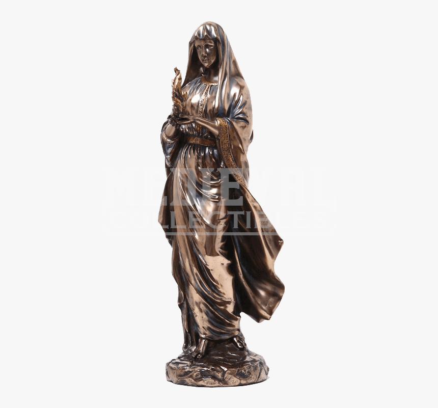 Bronze Hestia Statue - Greek Goddess Name Statue, HD Png Download, Free Download